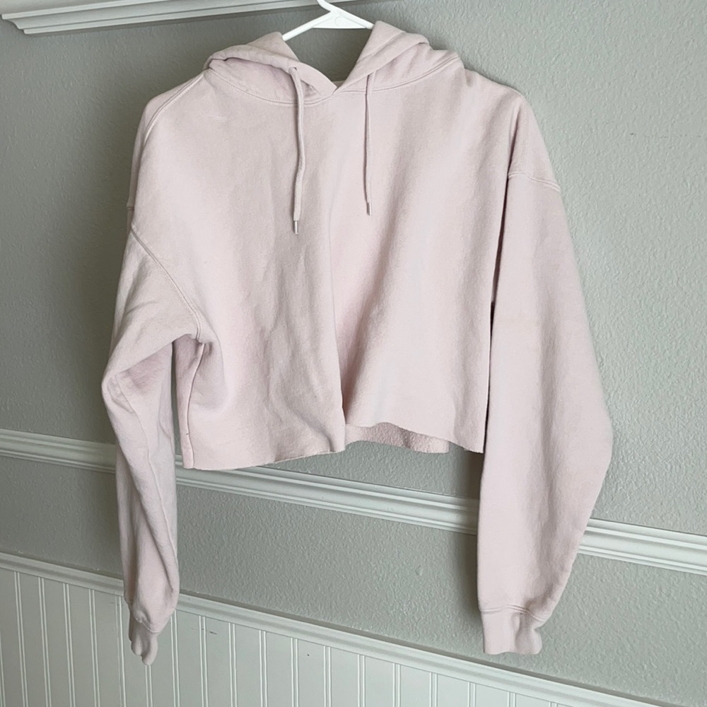 cropped hoodie